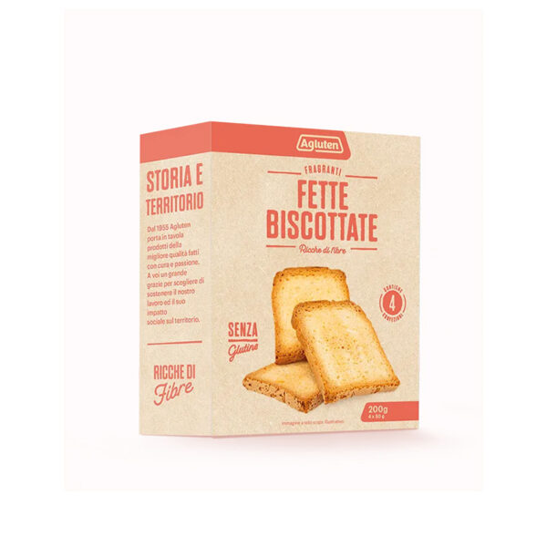 AGLUTEN FETTE BISCOTTATE 200G