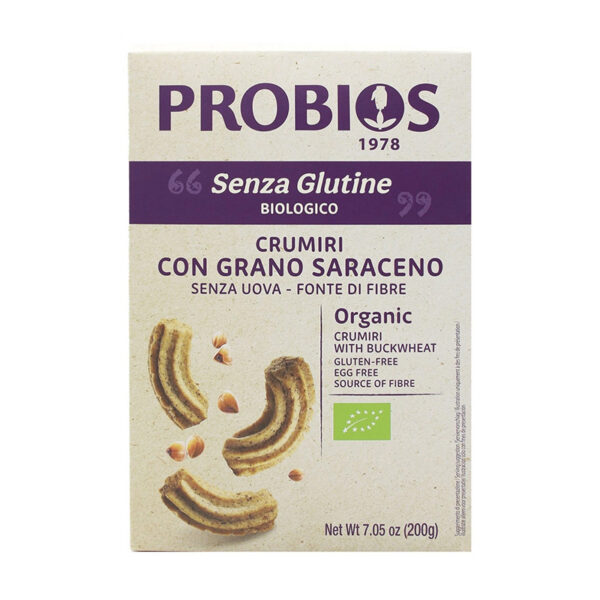 Probios Crumiri con grano saraceno senza glutine | Celiachia Milano