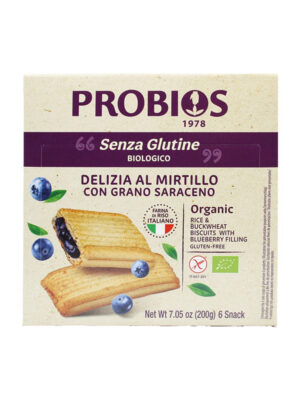 Probios Riso Delizia al Mirtillo con grano saraceno senza glutine | Celiachia Milano