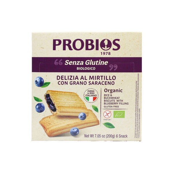 Probios Riso Delizia al Mirtillo con grano saraceno senza glutine | Celiachia Milano