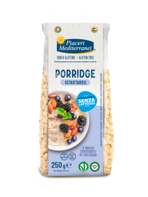 PIACERI MEDITERRANEI PORRIDGE ISTANTANEO 250G