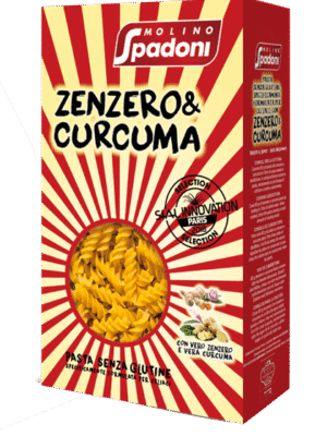 MOLINO SPADONI FUSILLI ZENZERO E CURCUMA 400G