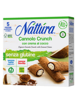 Nattura cannolo crunch senza glutine | Celiachia Milano