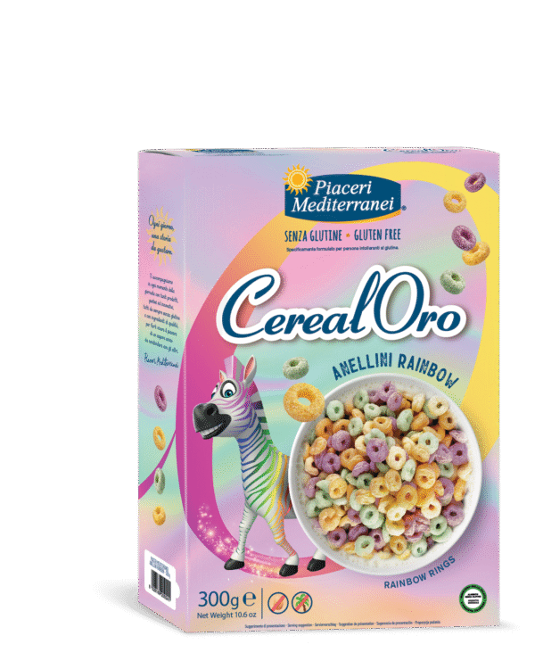 PIACERI MEDITERANNEI CEREALORO ANELLINI RAINBOW