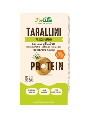 FORALLE TARALLINI PROTEICI AL ROSMARINO