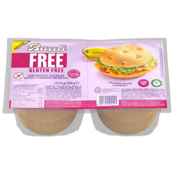 BAULI FREE FOCACCINE ALL' OLIO EVO