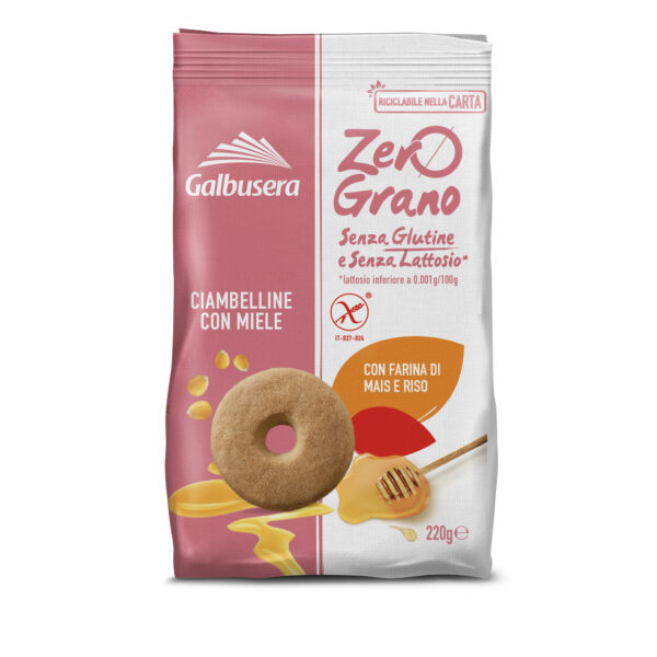 GALBUSERA ZEROGRANO CIAMBELLINE CON MIELE