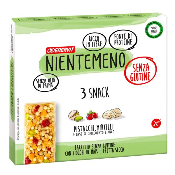 NIENTEMENO BARRETTA PISTACCHIO E MIRTILLI 3PZ