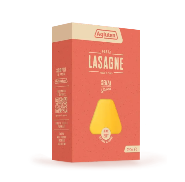 AGLUTEN LASAGNE 250G