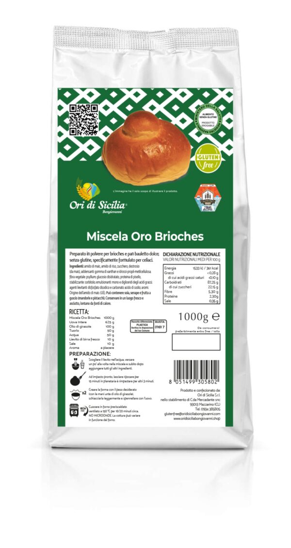 ORI DI SICILIA MIX ORO BRIOCHE