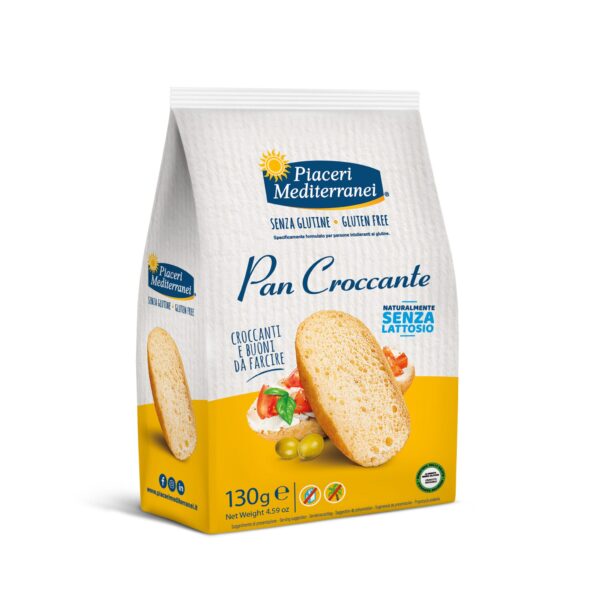 PIACERI MEDIT PAN CROCCANTE 130G