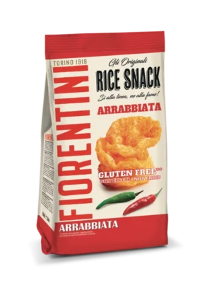 FIORENTINI RICE SNACK ARRABBIATA 40G