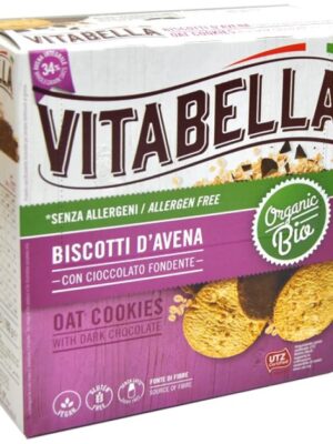 VITABELLA BISCOTTI D'AVENA CON CIOCCOLATO FONDENTE