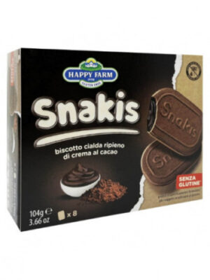 HAPPY FARM SNAKIS CON CREMA AL CACAO