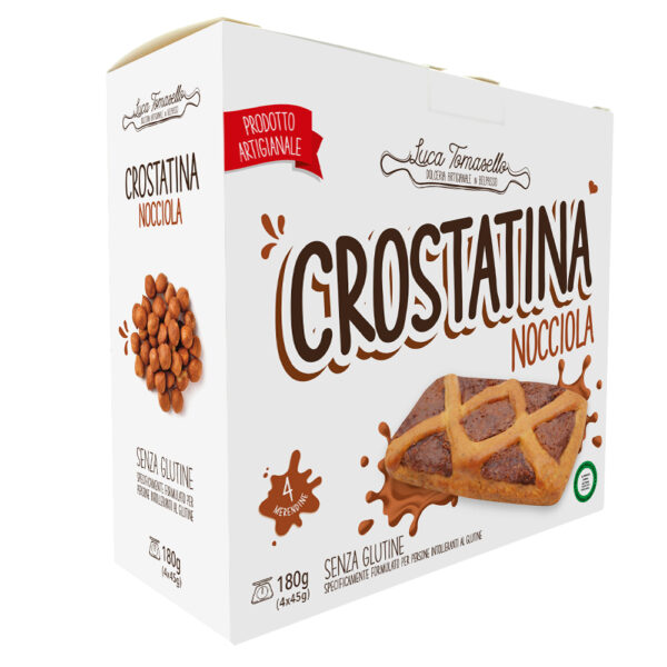 LUCA TOMASELLO CROSTATINA CON CREMA DI NOCCIOLE 180G