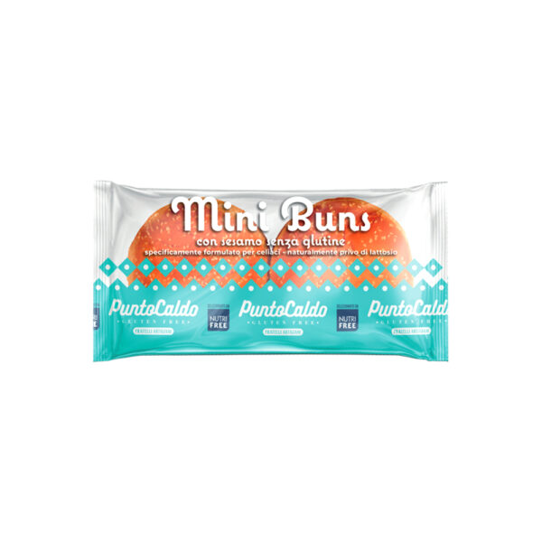 PUNTO CALDO MINI BUNS CON SESAMO 2PZ