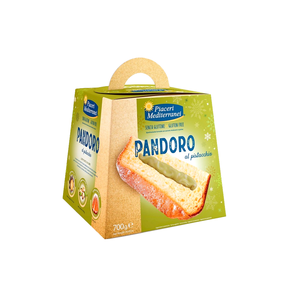 PIACERI MEDITERRANEI PANDORO AL PISTACCHIO