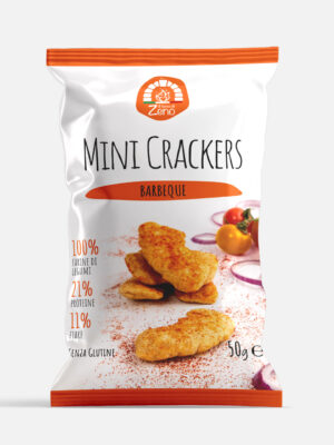 IL FORNO DI ZENO MINI CRACKERS DI LEGUMI GUSTO BBQ