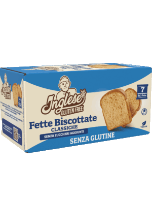 INGLESE FETTE BISCOTTATE CLASSICHE SENZA ZUCCHERI AGGIUNTI