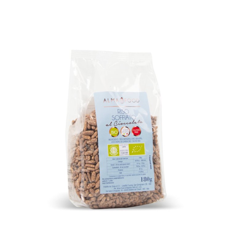 ALMA FOOD RISO SOFFIATO CIOCCOLATO 180G