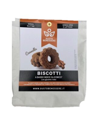 GUSTO BENESS BISCOTTI ALLA CANNELLA A BASSO INDICE GLICEMICO 140G
