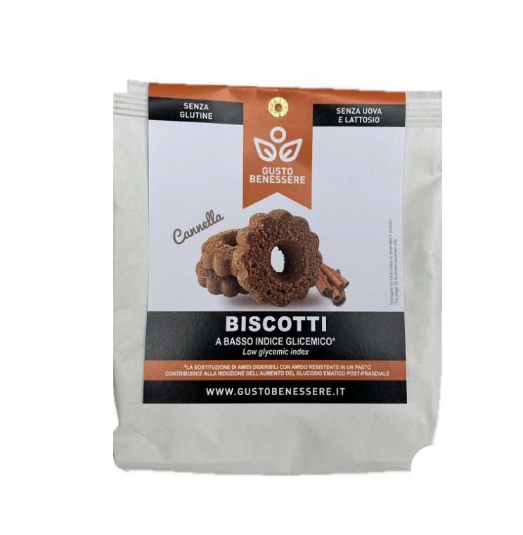 GUSTO BENESS BISCOTTI ALLA CANNELLA A BASSO INDICE GLICEMICO 140G