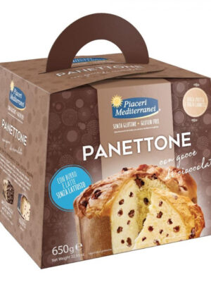PIACERI MEDITERRANEI  PANETTONE CON GOCCE DI CIOCCOLATO