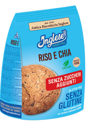 INGLESE BISCOTTI RISO E CHIA SENZA ZUCCHERI AGGIUNTI