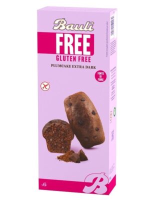 BAULI FREE PLUMCAKE EXTRA DARK 6PZ