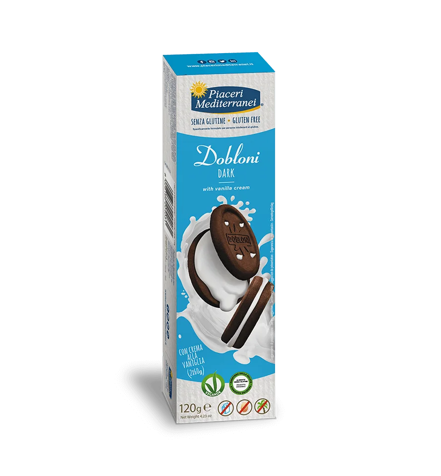 PIACERI MEDITERRANEI DOBLONI DARK 120G