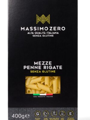 MASSIMO ZERO MEZZE PENNE RIGATE 400G