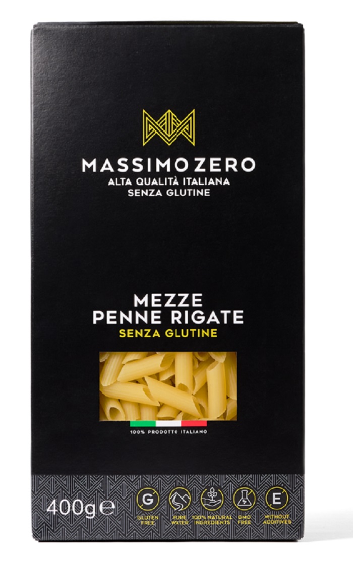 MASSIMO ZERO MEZZE PENNE RIGATE 400G