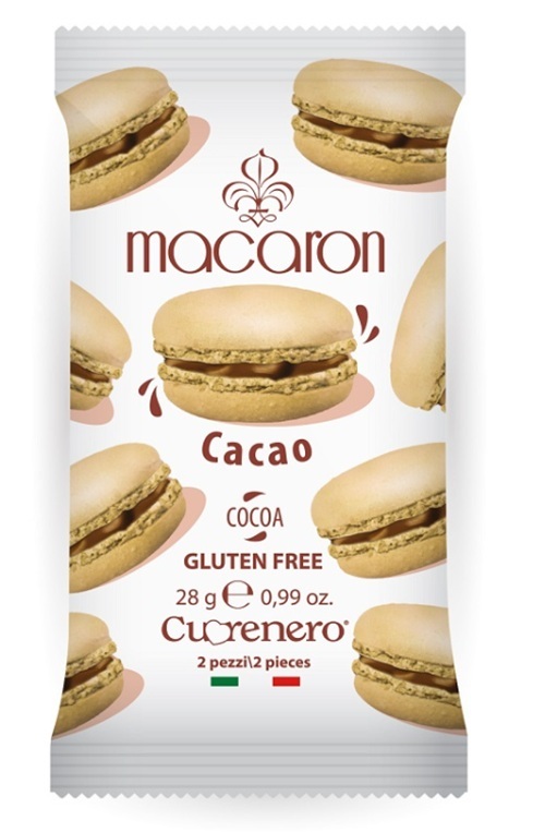 CUORENERO MACARON AL CACAO