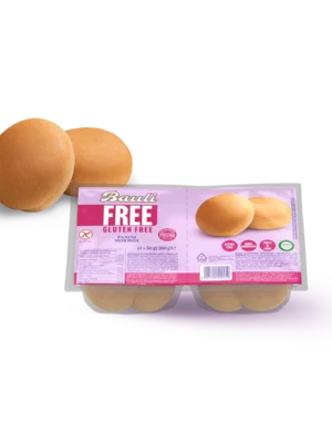 BAULI FREE PANINI PER HAMBURGER  4x75GR