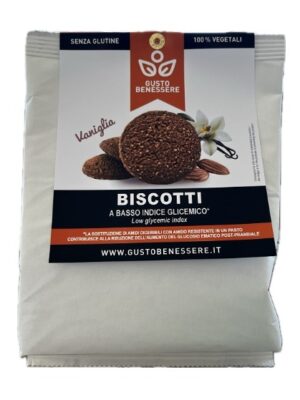 GUSTO BENESSERE BISCOTTO ALLA VANIGLIA A BASSO INDICE GLICEMICO 140G