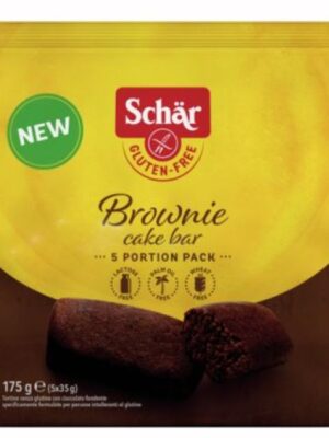 SCHAR BROWNIE CAKE BAR 175G