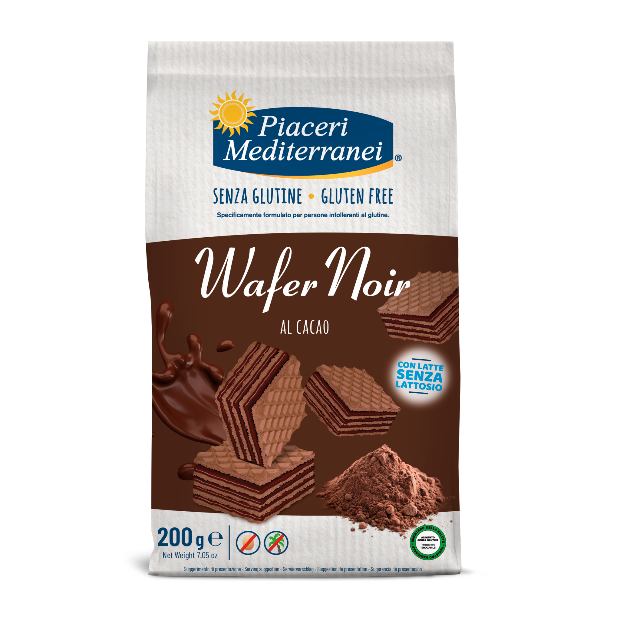 PIACERI MEDITERRANEI WAFER NOIR AL CACAO
