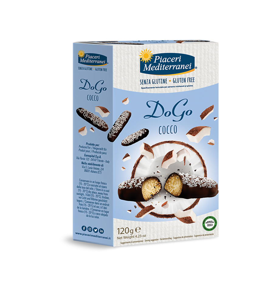 PIACERI MEDITERRANEI DOGO COCCO 120G