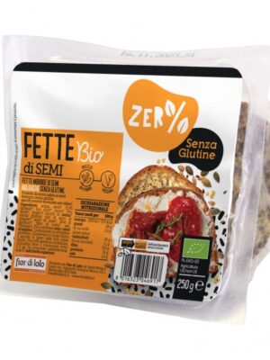 ZER% GLUTINE FETTE AI SEMI BIO 250G