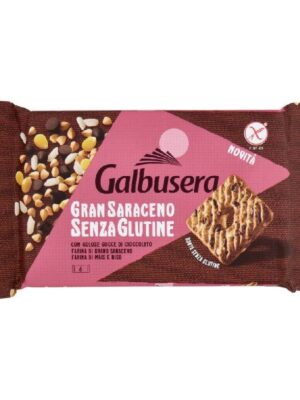 GALBUSERA BISCOTTI CON GRANO SARACENO E GOCCE DI CIOCCOLATO