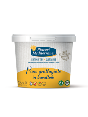 PIACERI MEDITERRANEI PANE GRATTUGIATO 250G