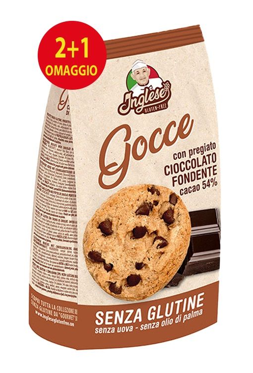 INGLESE GOCCE CON CIOCCOLATO FONDENTE 300G PROMO 2+1