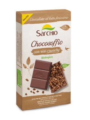 SARCHIO CHOCOSOFFIO CON CIOCCOLATO AL LATTE  3PZ