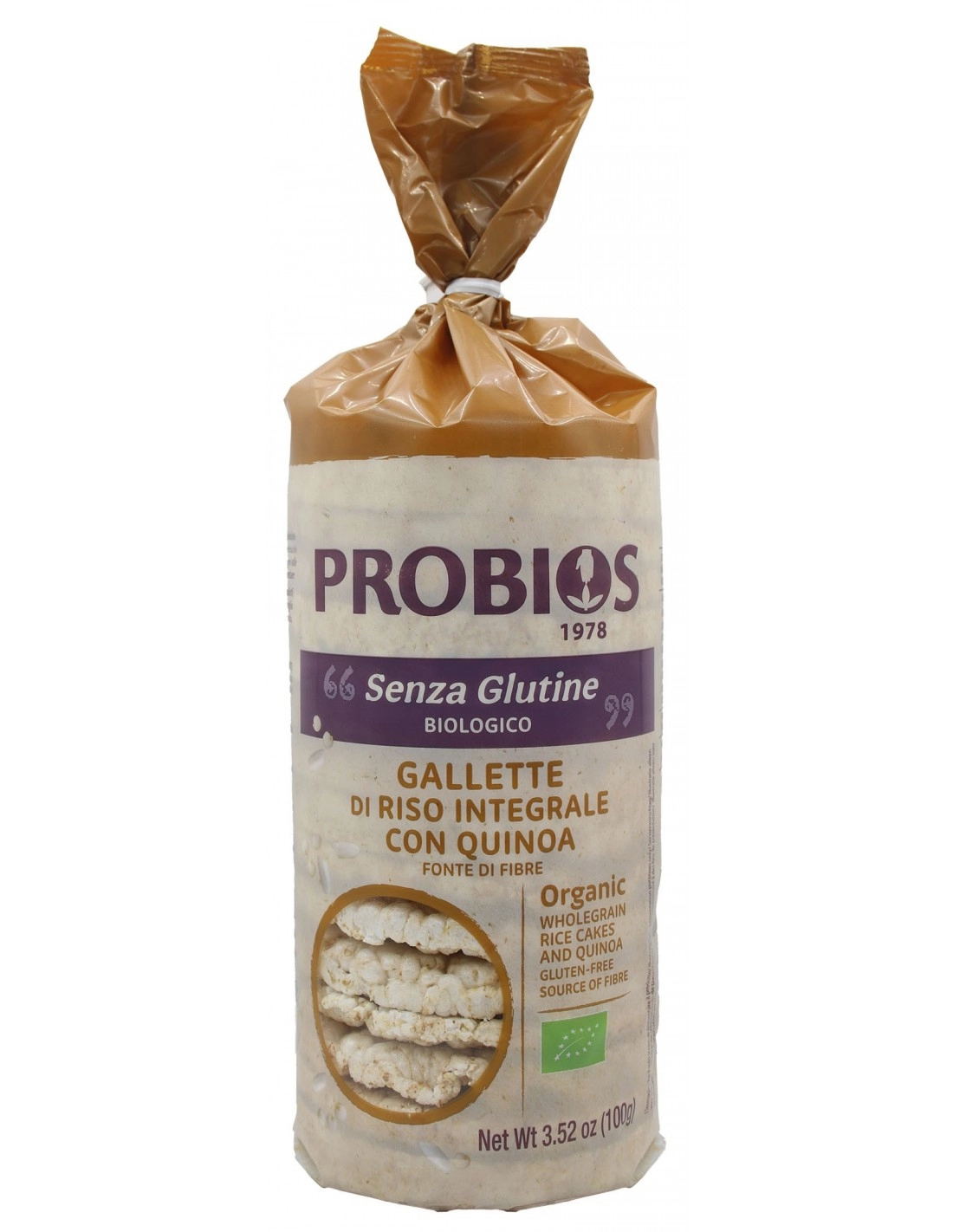PROBIOS GALLETTE DI RISO CON QUINOA 100G