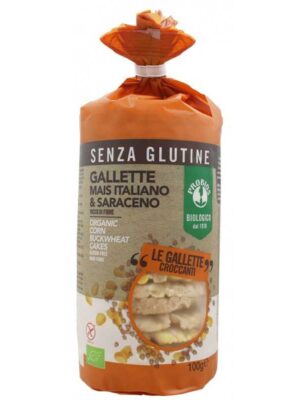 PROBIOS GALLETTE DI MAIS E SARACENO 100G