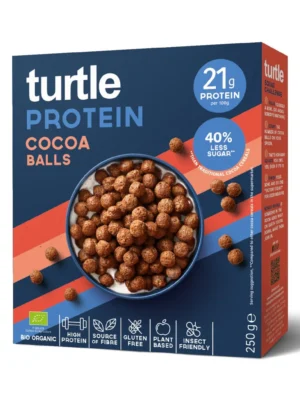 TURTLE PROTEIN COCOA BALLS 250G