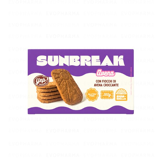 YEP SUNBREAK BISCOTTI CON FIOCCHI DI AVENA 160G