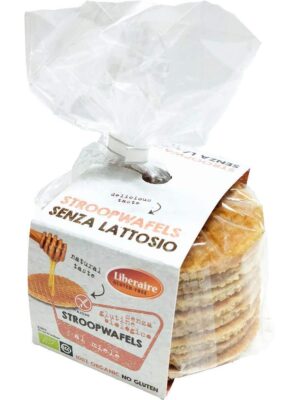 LIBERAIRE STROOPWAFELS CIALDA CON CARAMELLO BIO 230G