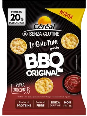 CEREAL GALLETTINE GUSTO BBQ 60G