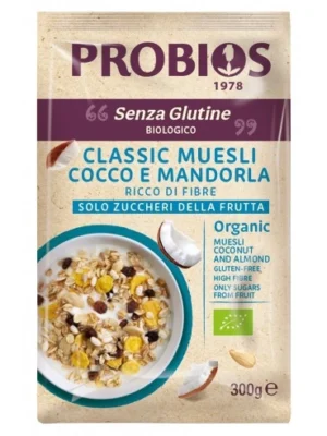 PROBIOS CLASSIC MUESLI  CON COCCO E MANDORLE 300G